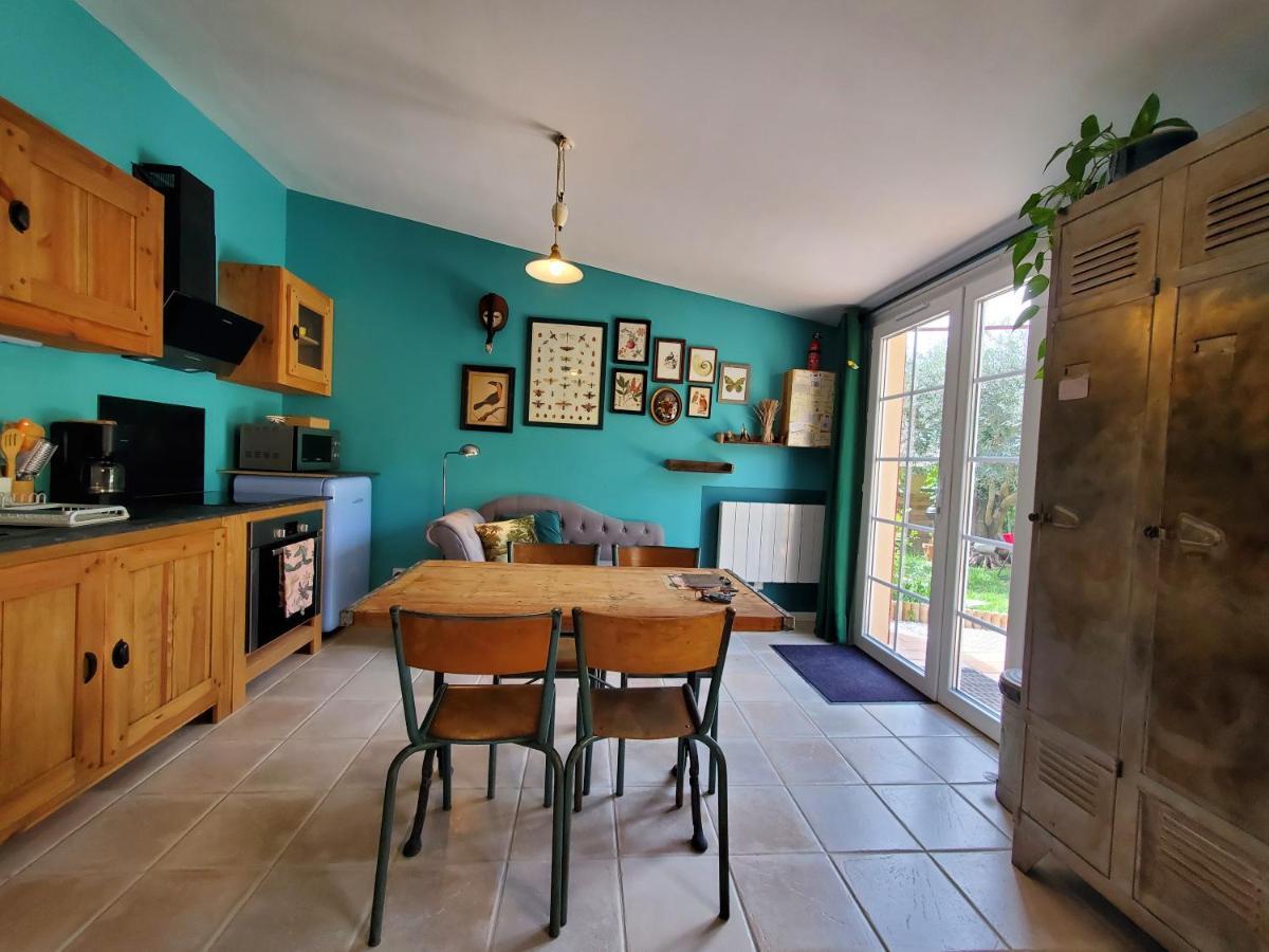 La Dolce Vita - Studio Dans Propriete Avec Piscine Montpeyroux  Exteriér fotografie