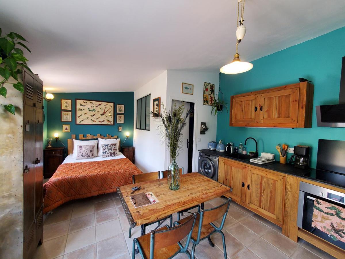 La Dolce Vita - Studio Dans Propriete Avec Piscine Montpeyroux  Exteriér fotografie